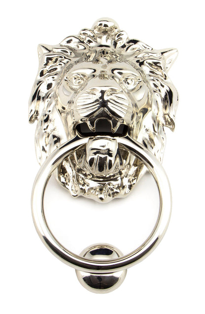 From The Anvil Lion Head Door Knocker