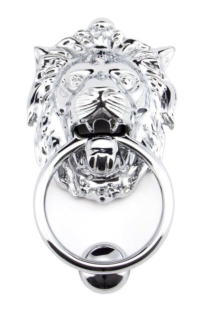 From The Anvil Lion Head Door Knocker