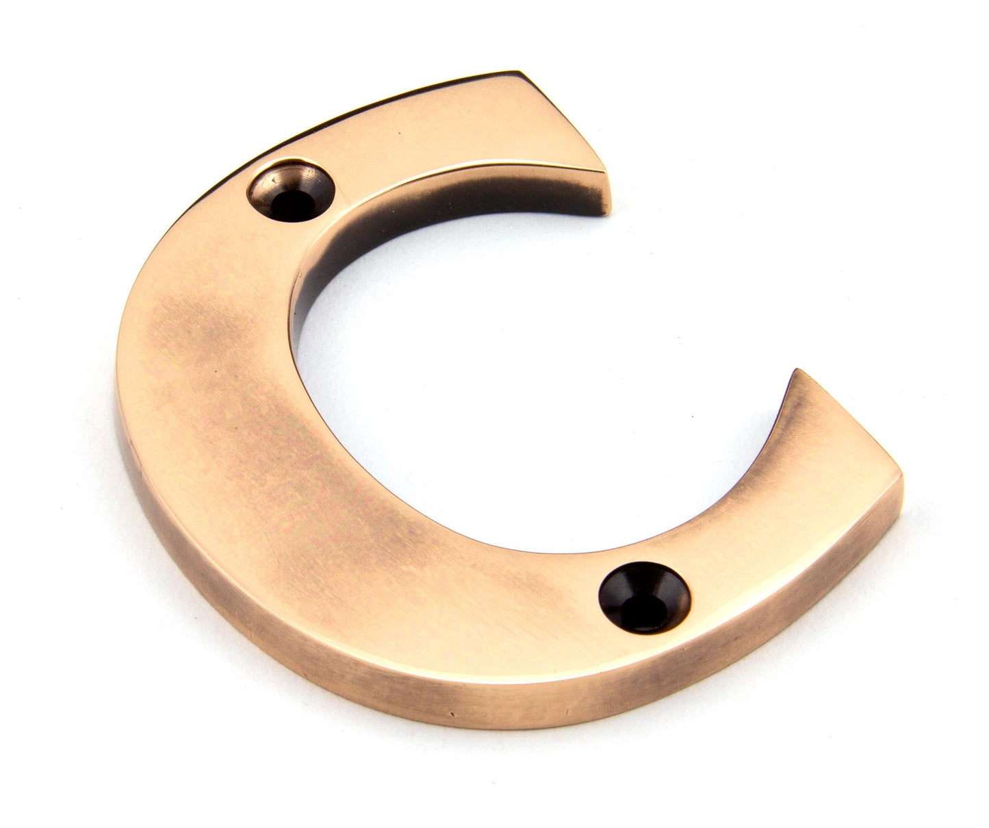 From The Anvil Polished Bronze Letter