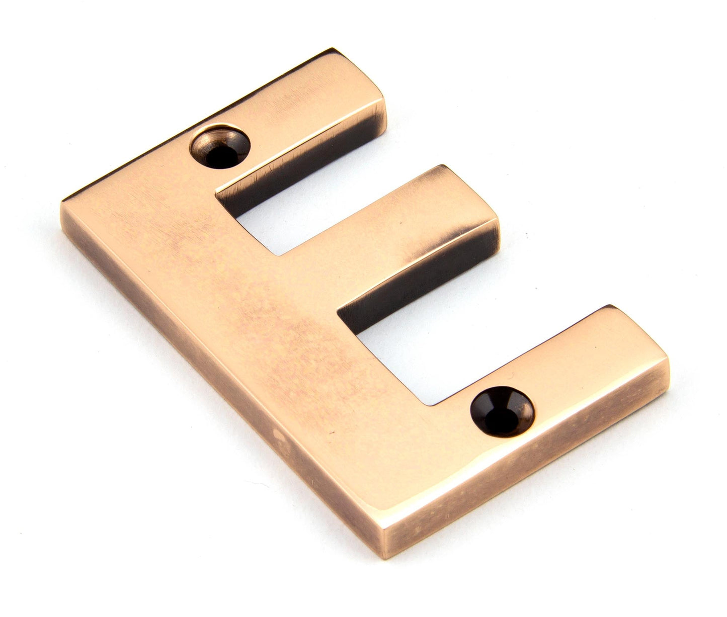 From The Anvil Polished Bronze Letter