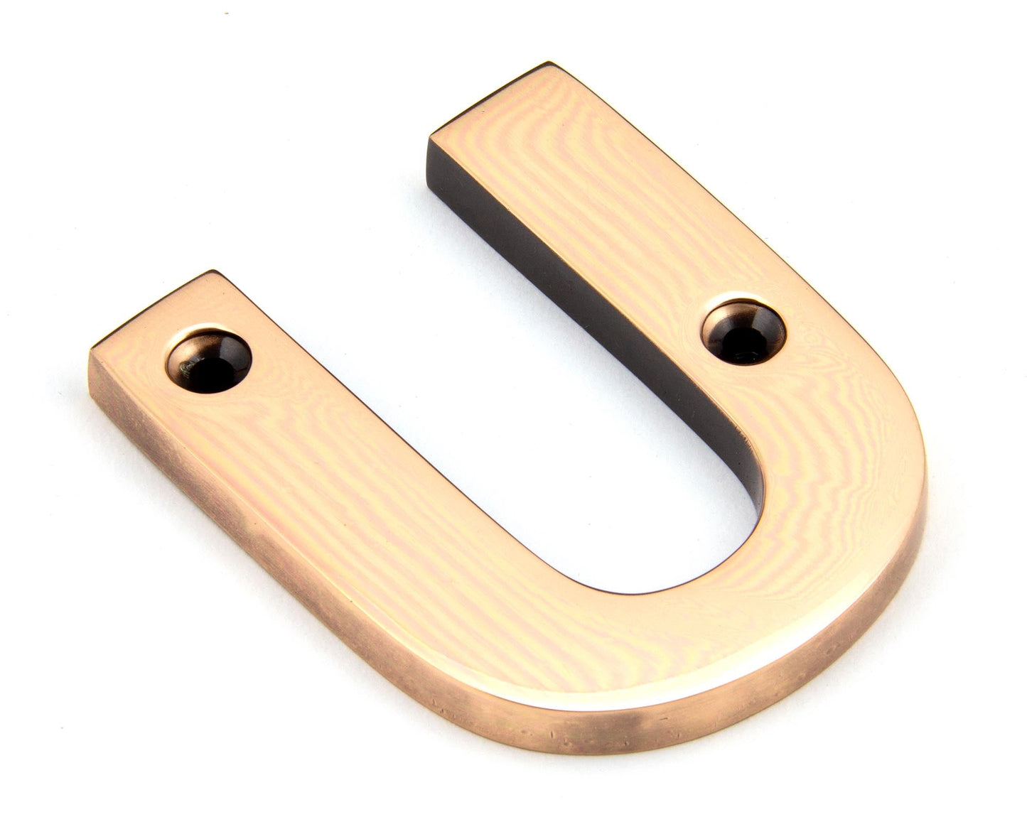 From The Anvil Polished Bronze Letter