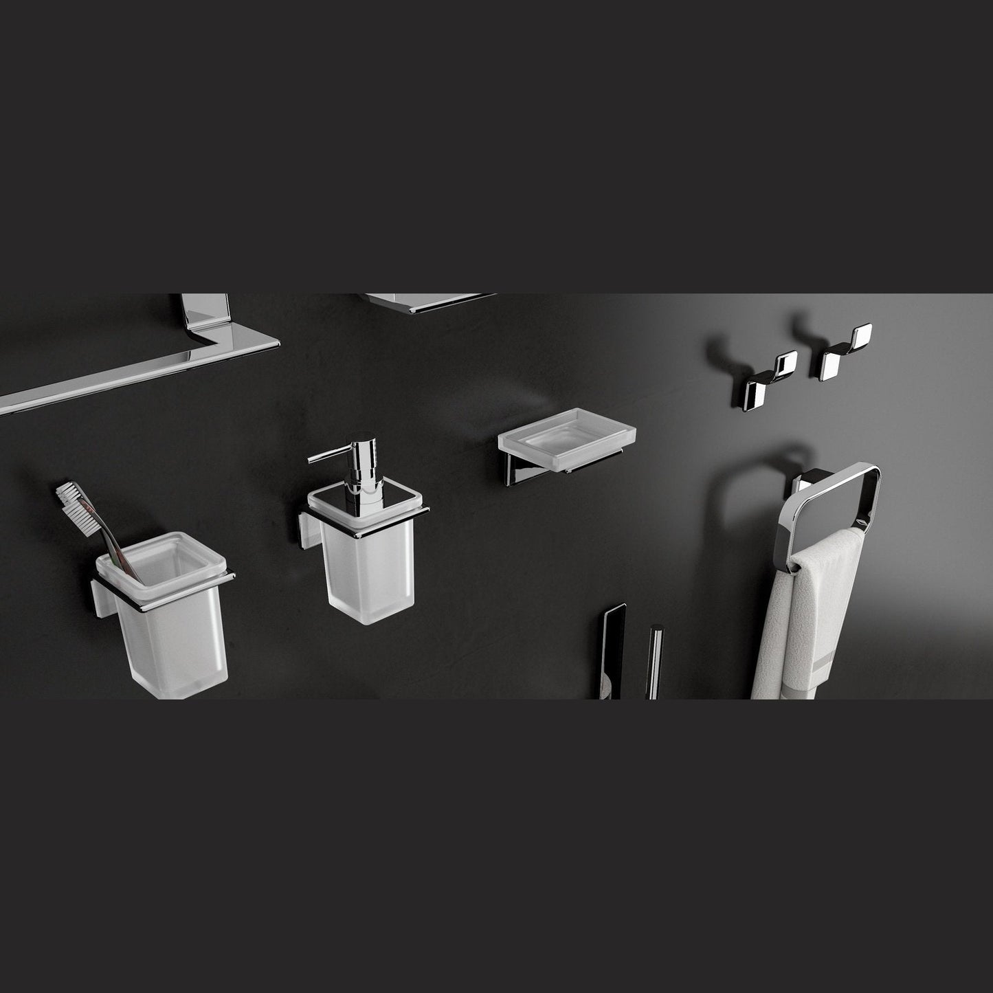 Origins Living Gedy Il Giglio Toilet Roll Holder With Shelf Chrome