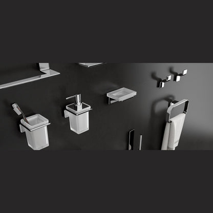 Origins Living Gedy Il Giglio Toilet Roll Holder With Shelf Chrome