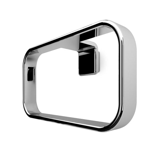 Origins Living Gedy Il Giglio Towel Ring Chrome