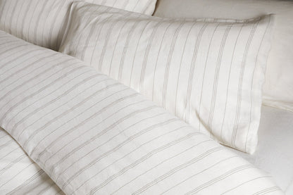 Nkuku Anta Hemp & Cotton Duvet Cover Sage Green