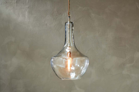 Nkuku Agatarla Recycled Glass Pendant Large