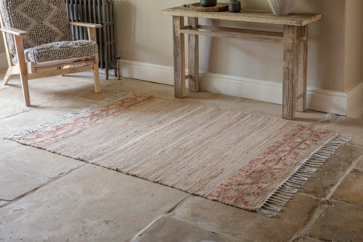 Nkuku Akari Jute & Cotton Rug Natural