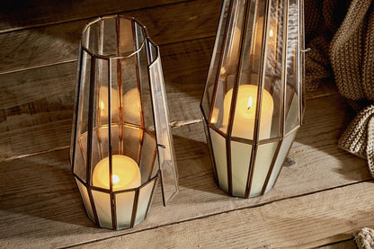 Nkuku Arar Glass Lantern