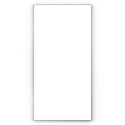 Origins Living Tate Rectangular Mirror 140x70cm Matt Black