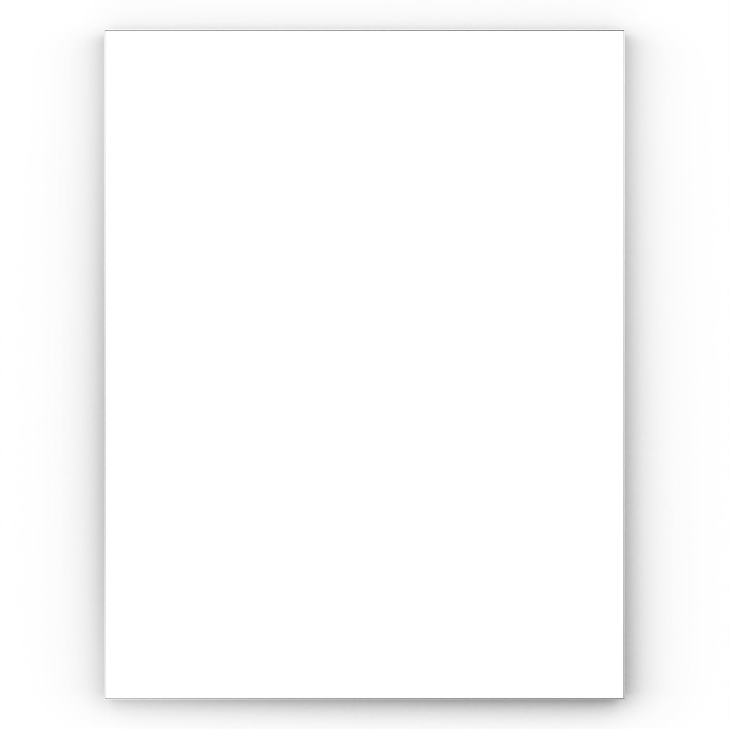 Origins Living Tate Rectangular Mirror 70x90cm Matt White