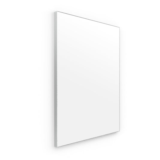 Origins Living Tate Rectangular Mirror 60x80cm Polished Aluminium