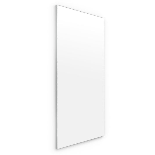 Origins Living Tate Rectangular Mirror 140x70cm Polished Aluminium