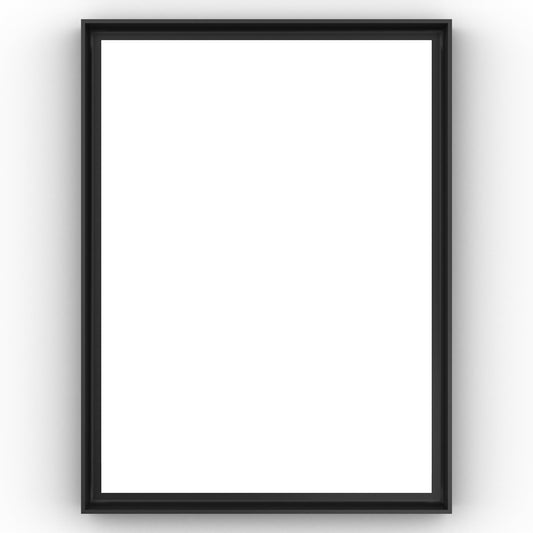 Origins Living Brooklyn Mirror 60 60x80cm Matt Black