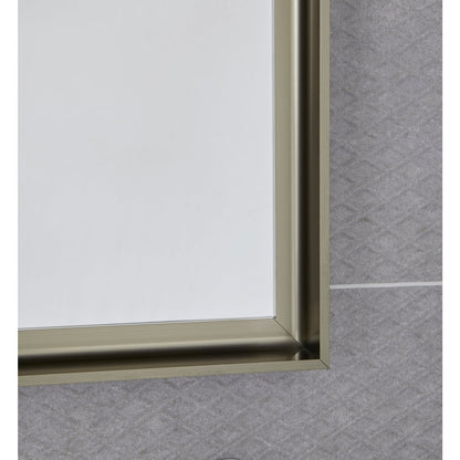 Origins Living Brooklyn Mirror 140 140x70cm Brushed Bronze