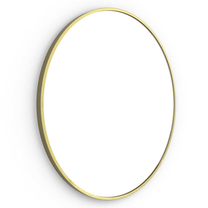 Origins Living Docklands Round Mirror 60cm Brushed Brass
