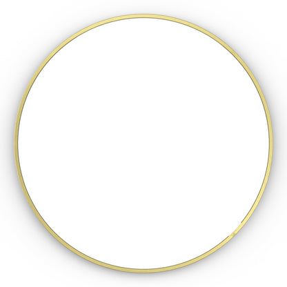 Origins Living Docklands Round Mirror 60cm Brushed Brass