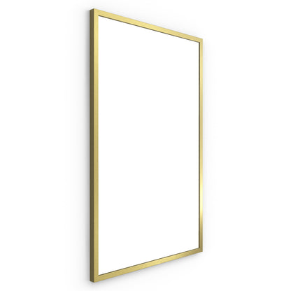 Origins Living Docklands Rectangular Mirror 50x80cm Brushed Brass