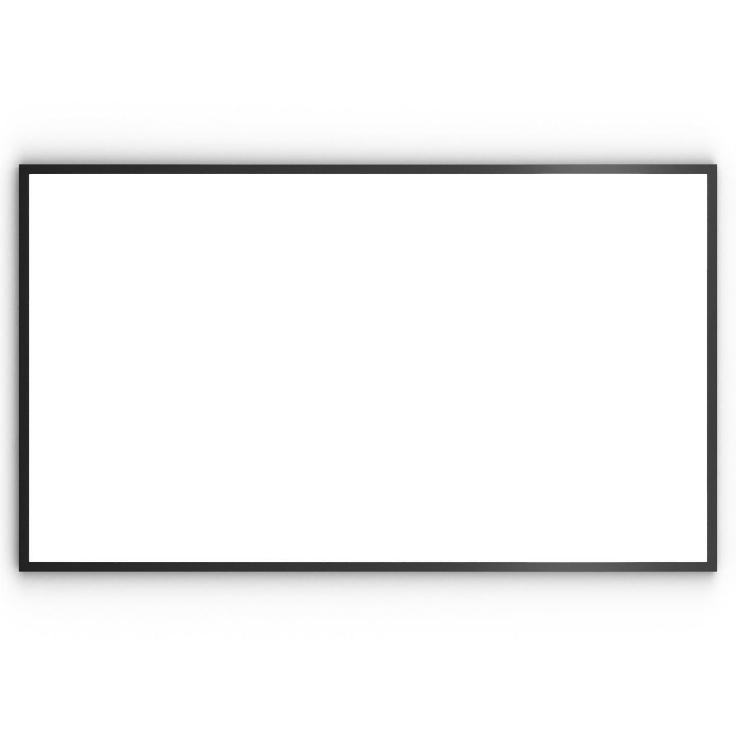 Origins Living Docklands Rectangular Mirror 120x70cm Matt Black