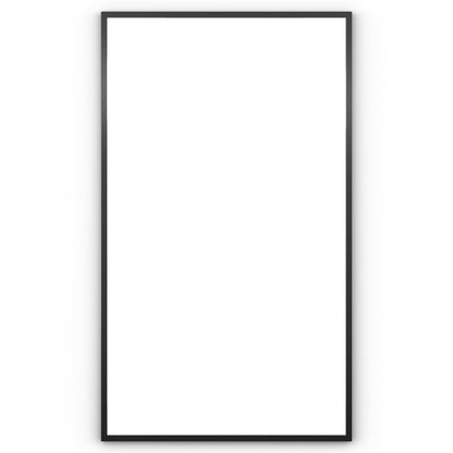 Origins Living Docklands Rectangular Mirror 120x70cm Matt Black