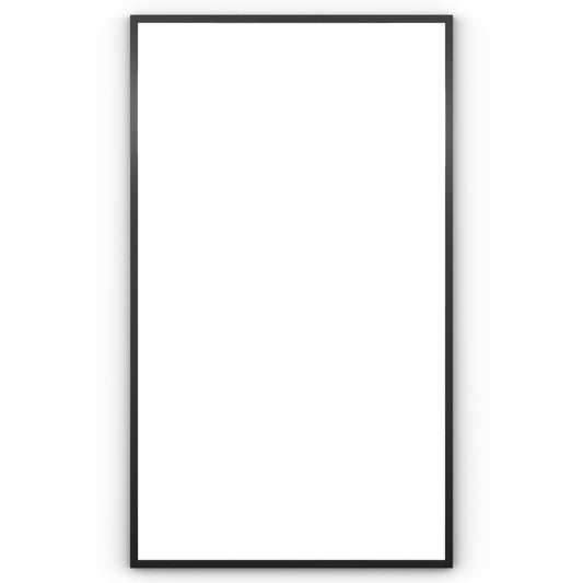 Origins Living Docklands Rectangular Mirror 120x70cm Matt Black