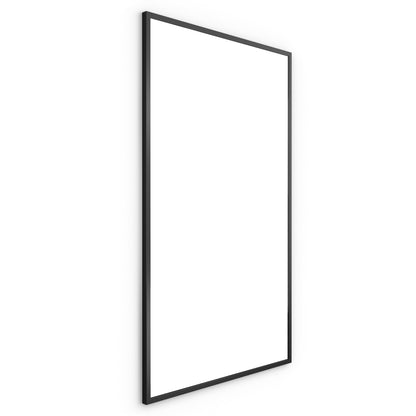 Origins Living Docklands Rectangular Mirror 120x70cm Matt Black