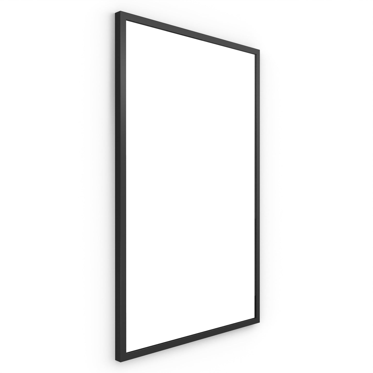 Origins Living Docklands Rectangular Mirror 50x80cm Matt Black
