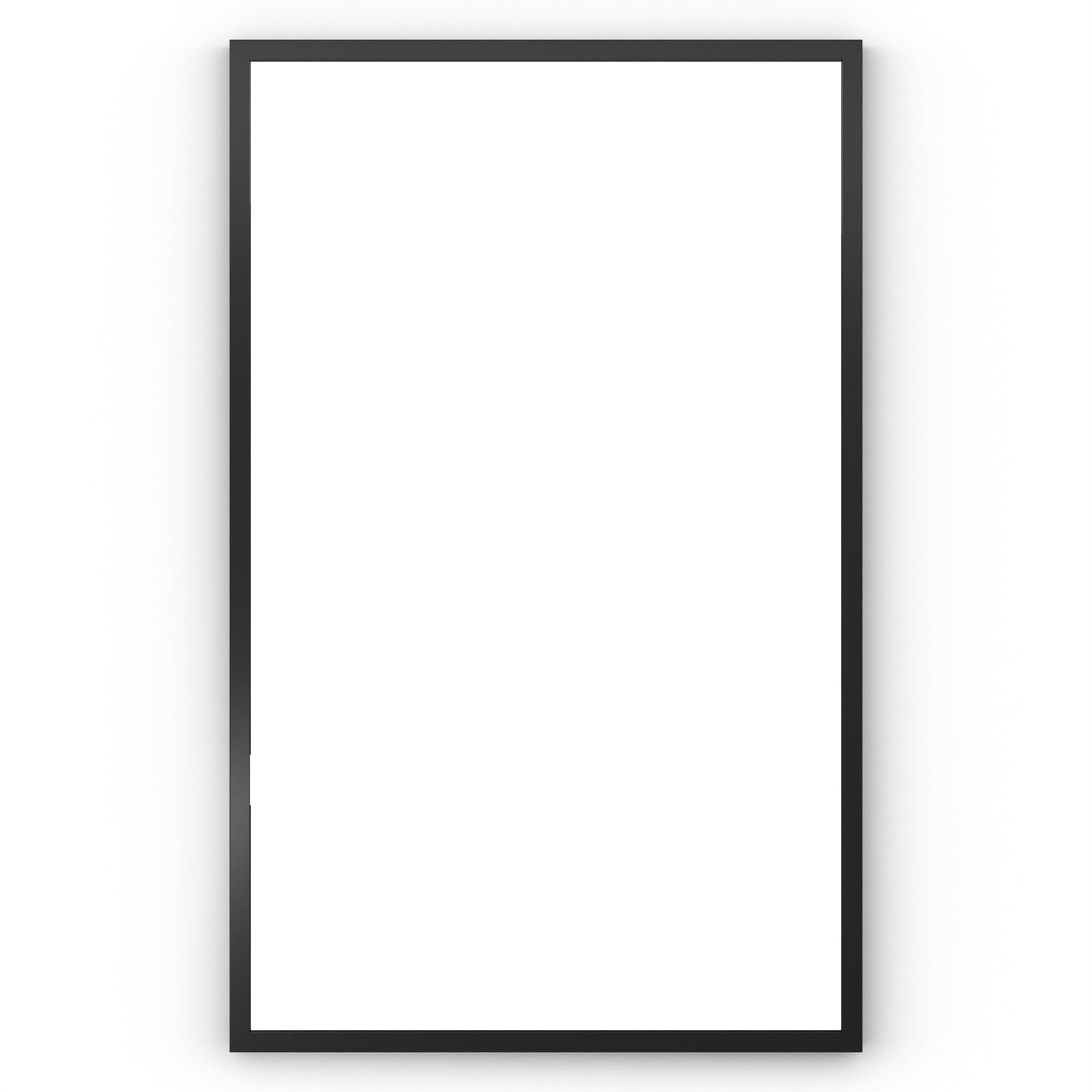 Origins Living Docklands Rectangular Mirror 50x80cm Matt Black