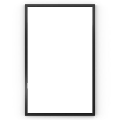 Origins Living Docklands Rectangular Mirror 50x80cm Matt Black