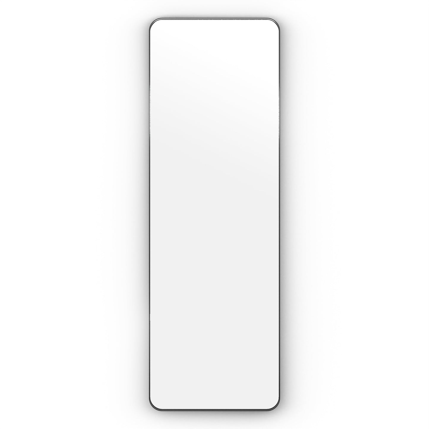 Origins Living City Rectangular Mirror 150x50cm Matt Black