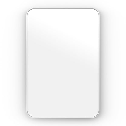 Origins Living City Rectangular Mirror 50x75cm Matt White