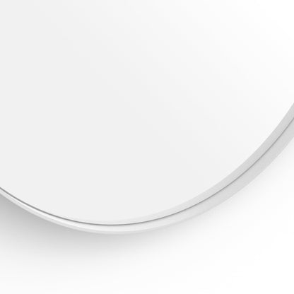 Origins Living City Round Mirror 60cm Matt White