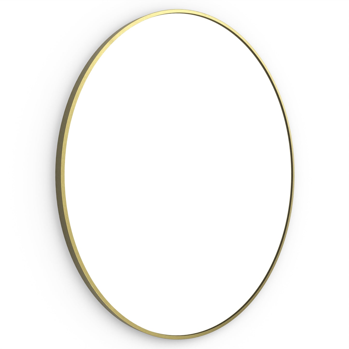 Origins Living Docklands Round Mirror 80cm Brushed Brass
