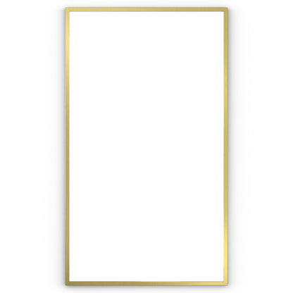 Origins Living Docklands Rectangular Mirror 120x70cm Brushed Brass