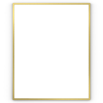 Origins Living Docklands Rectangular Mirror 80x100cm Brushed Brass