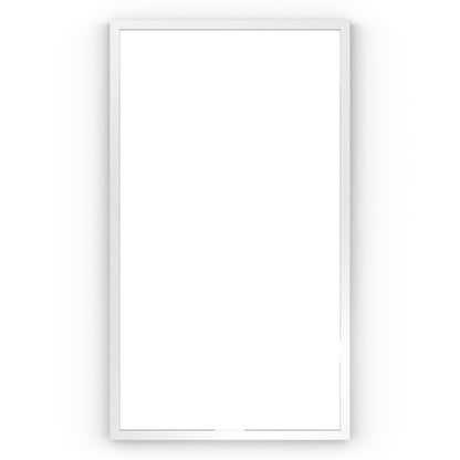 Origins Living Docklands Rectangular Mirror 40x70cm Matt White