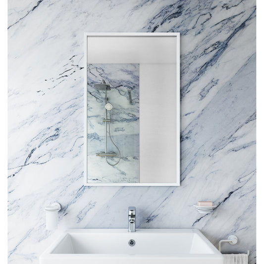 Origins Living Docklands Rectangular Mirror 50x80cm Matt White