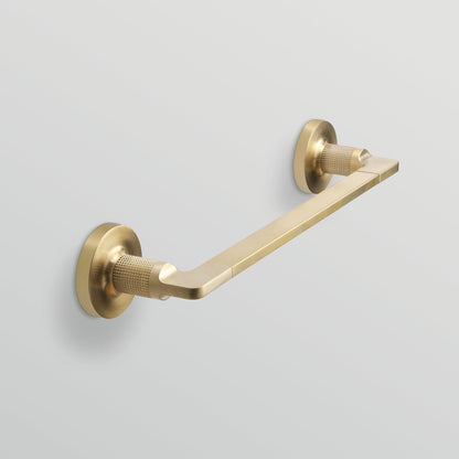 Origins Living Baxter Towel Rail 35cm Brushed Brass