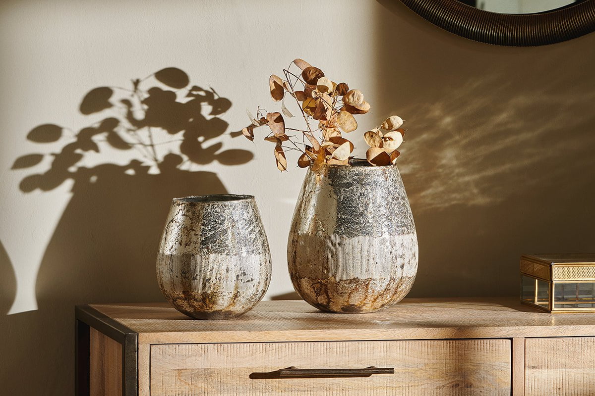 Nkuku Babia Recycled Glass Vase