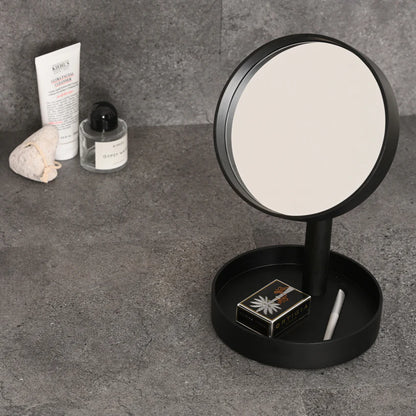 Wireworks Magnify Mirror Boutique Look Dark Oak