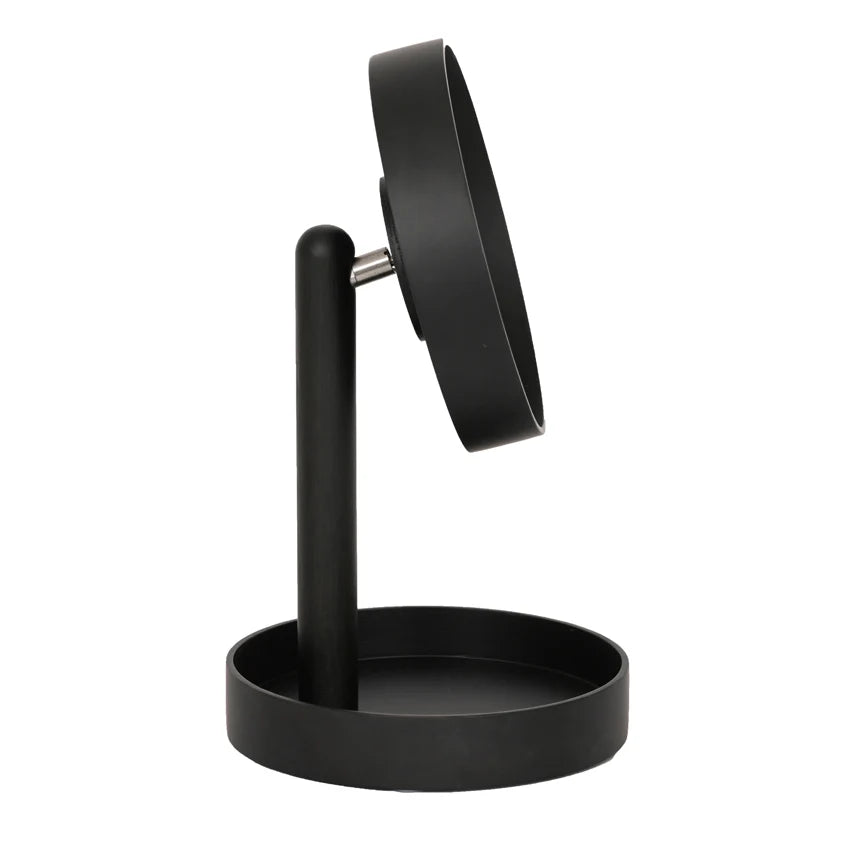 Wireworks Magnify Mirror Boutique Look Dark Oak