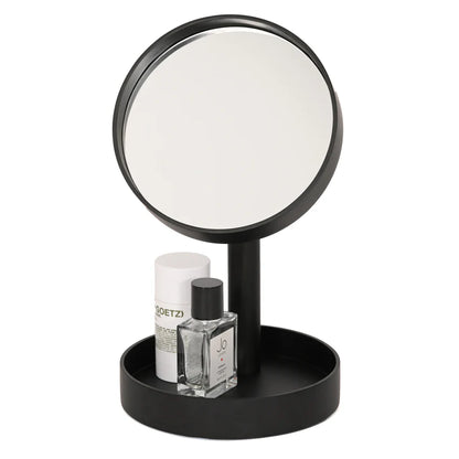 Wireworks Magnify Mirror Boutique Look Dark Oak