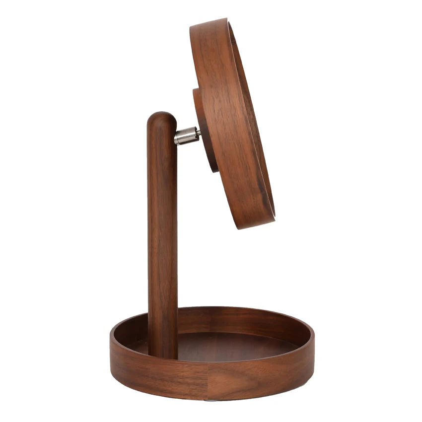 Wireworks Magnify Mirror Boutique Look Walnut