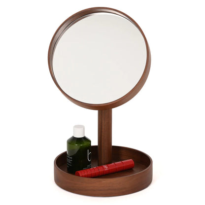 Wireworks Magnify Mirror Boutique Look Walnut