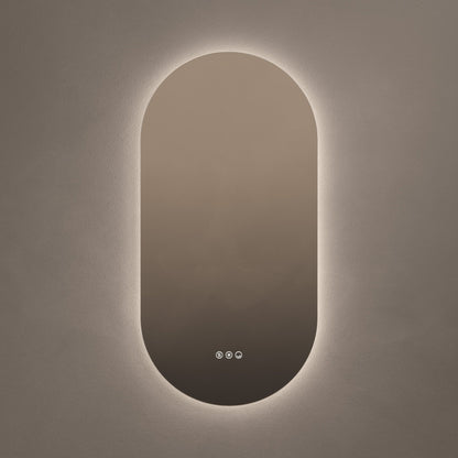 Origins Living Claris Capsule Illuminated Mirror 45x90cm