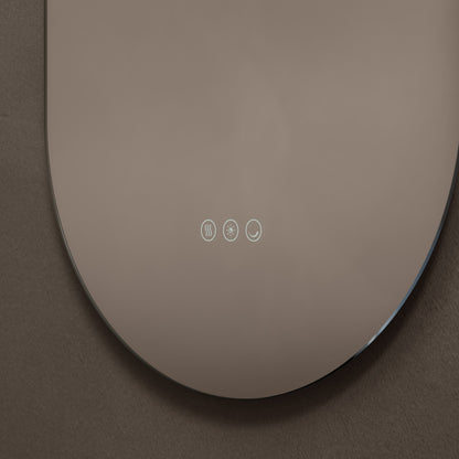 Origins Living Claris Capsule Illuminated Mirror 45x90cm