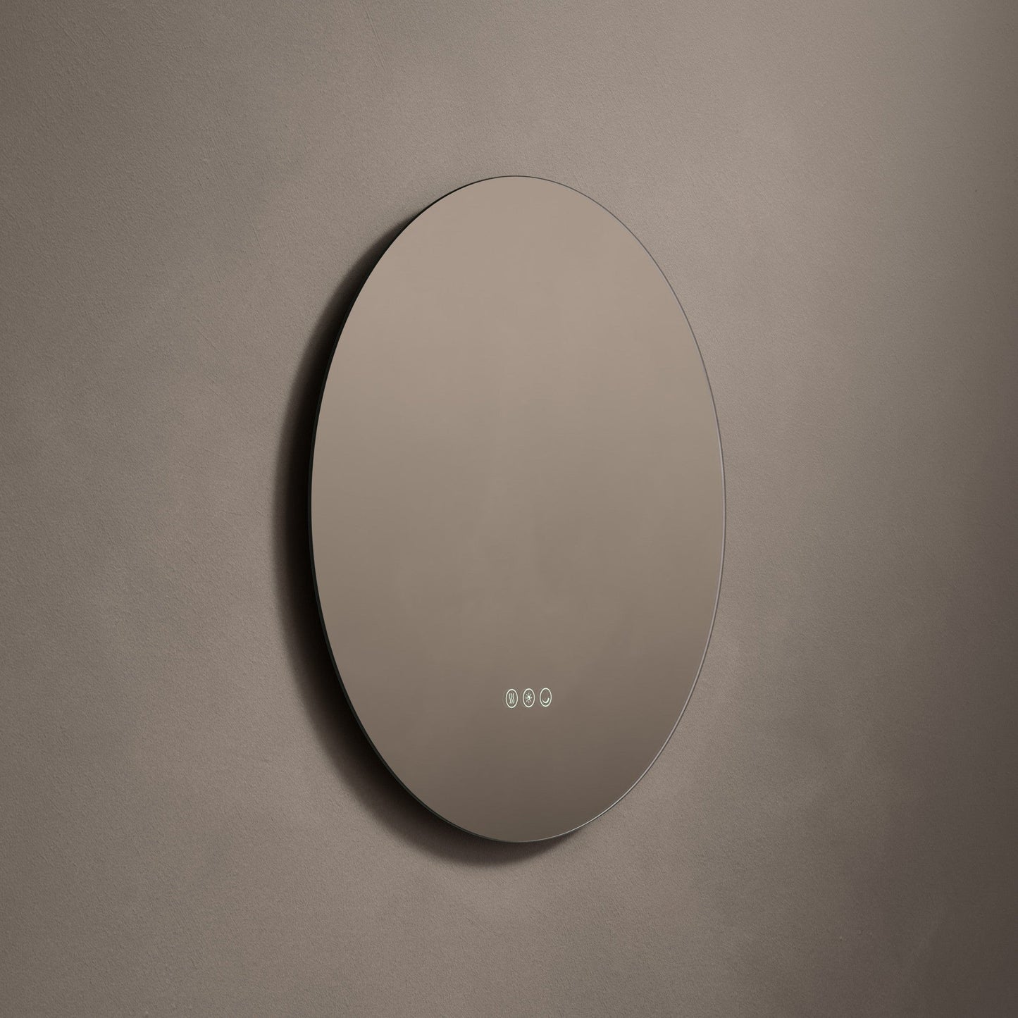 Origins Living Claris Round Illuminated Mirror 60cm