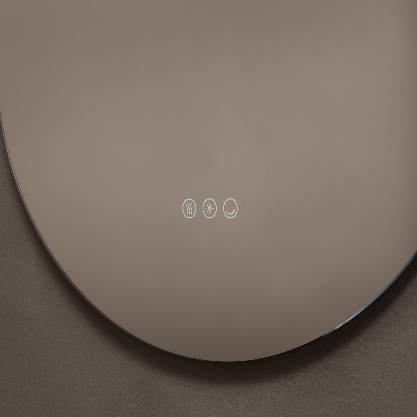 Origins Living Claris Round Illuminated Mirror 60cm