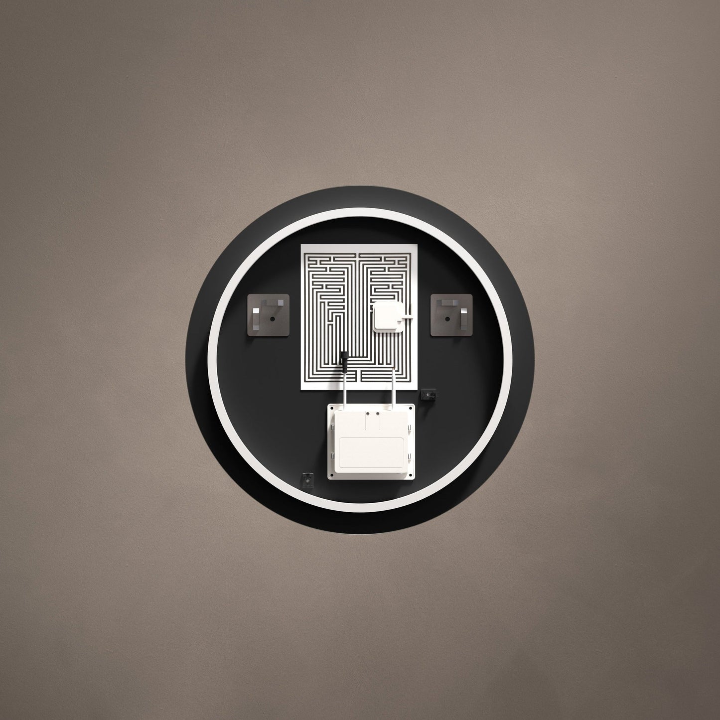 Origins Living Claris Round Illuminated Mirror 60cm