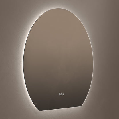 Origins Living Claris Round Cut Illuminated Mirror 100cm