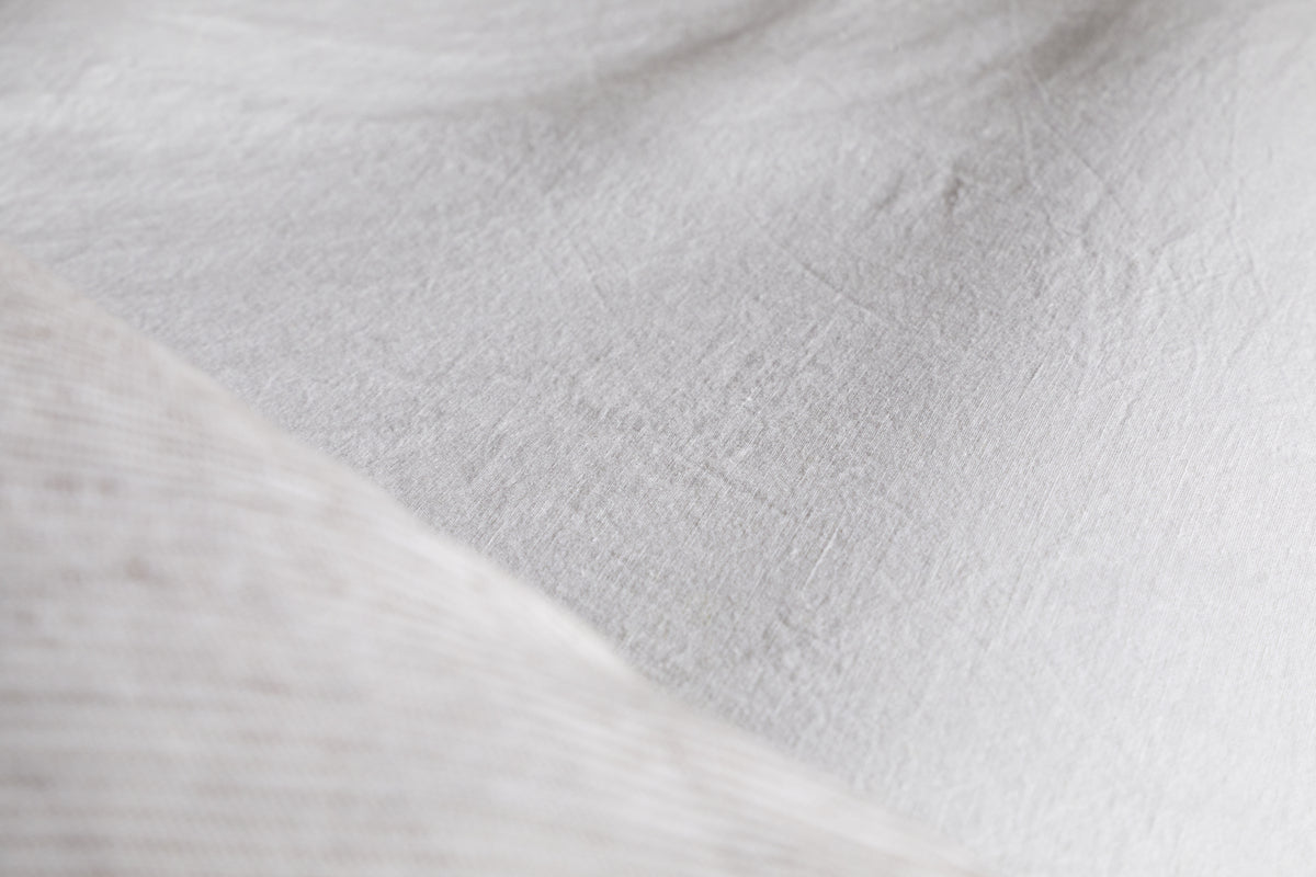 Nkuku Cela Hemp & Cotton Fitted Sheet Natural
